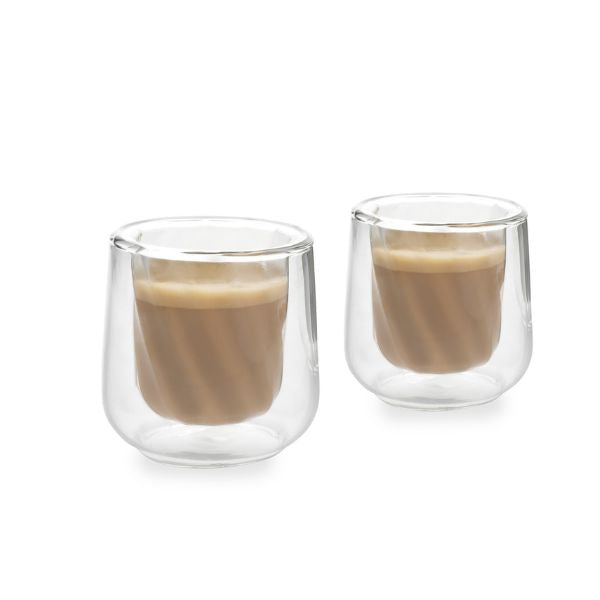 Produktbillede af Siena Dobbeltvægget Cortado Glas 2 Stk La Cafeti ¨re på tilbud i brug