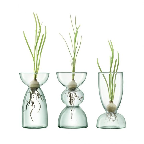 Produktbillede af Vase Sæt Canopy Genbrugt Sæt 3 Lsa 13x7x7cm på tilbud i premium kvalitet