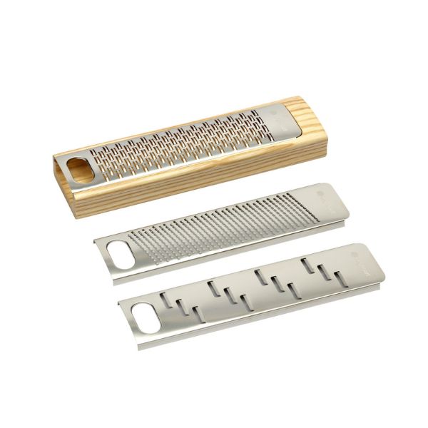 Produktbillede af Legnoart Gratta Multi Rivejern M/3 Blade i Lys Ask på tilbud – premium kvalitet og detaljer