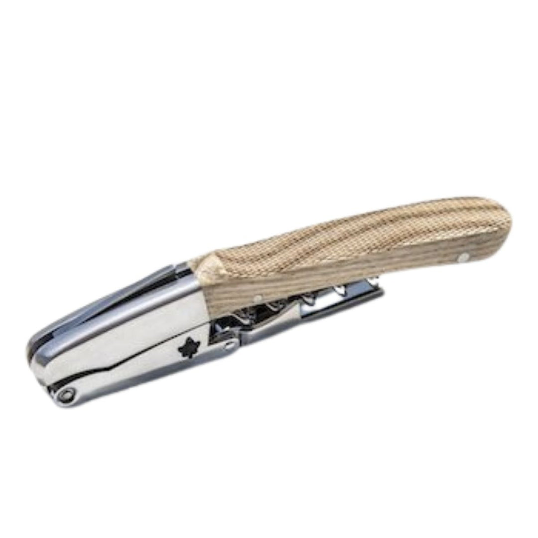 Produktbillede af Pinot Proptrækker Lyst Egetræ Eksklusiv Læder-æske på tilbud i brug