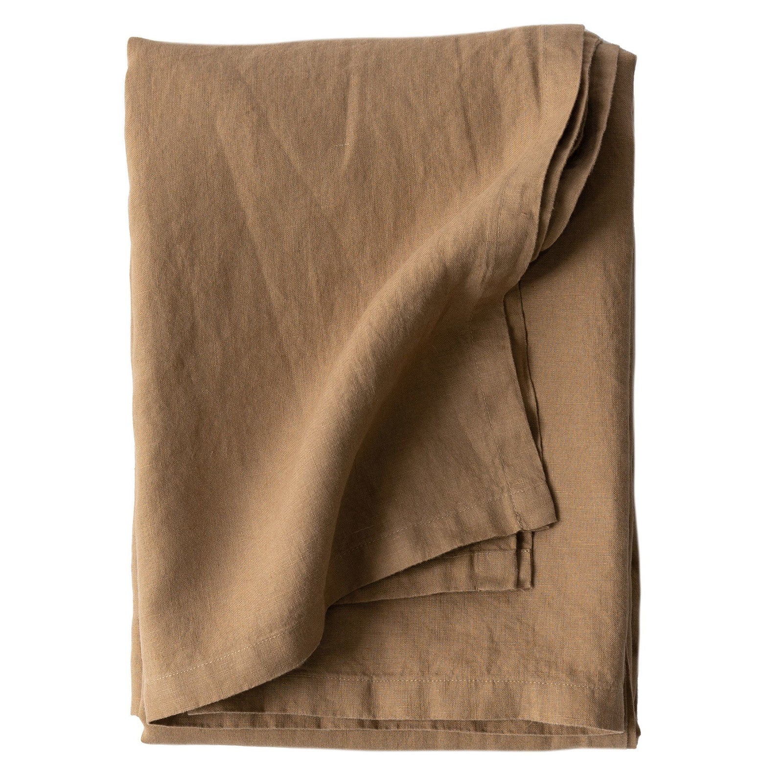 Tell me more Tell me more Dug i hør 145 x 270 cm, hazelnut – produktvisning (Dug)