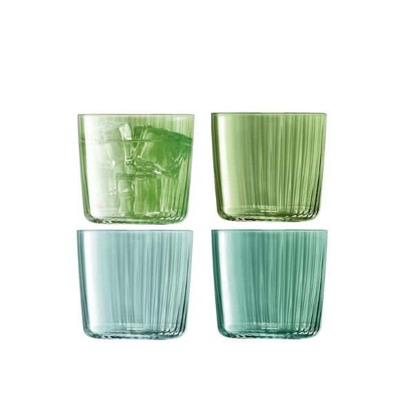 Drikkeglas Gems Jade Sæt 4 Lsa 310ml, 7,3x8x8cm ✔ Kæmpe udvalg i LSA INTERNATIONAL ✔ Billig fragt og hurtig levering 2 - 5 hverdage - Varenummer: BAR-688963 / Ean: &