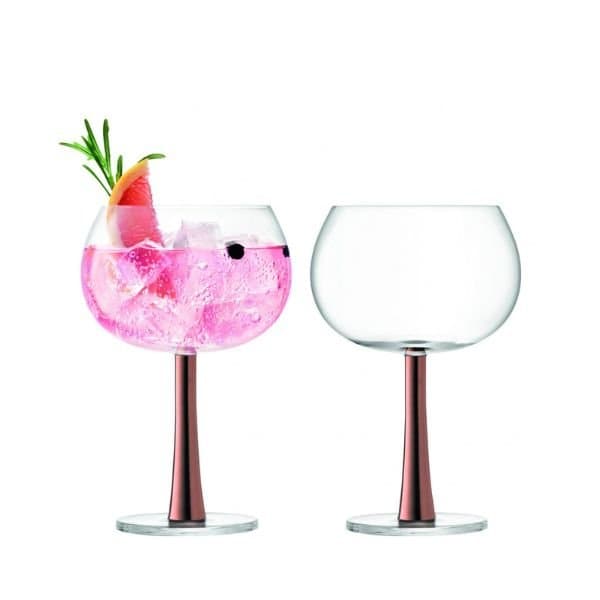 Ginglas Gin Kobber Sæt 2 Lsa 420ml, 17,3x11,1x11,1cm ✔ Kæmpe udvalg i LSA INTERNATIONAL ✔ Billig fragt og hurtig levering 2 - 5 hverdage - Varenummer: BAR-688973 / Ean: '5012548552984 på lager - Udsalg på Glas - Cocktailglas - Gin glas Spar op til 54% - Over 322 kendte brands på udsalg
