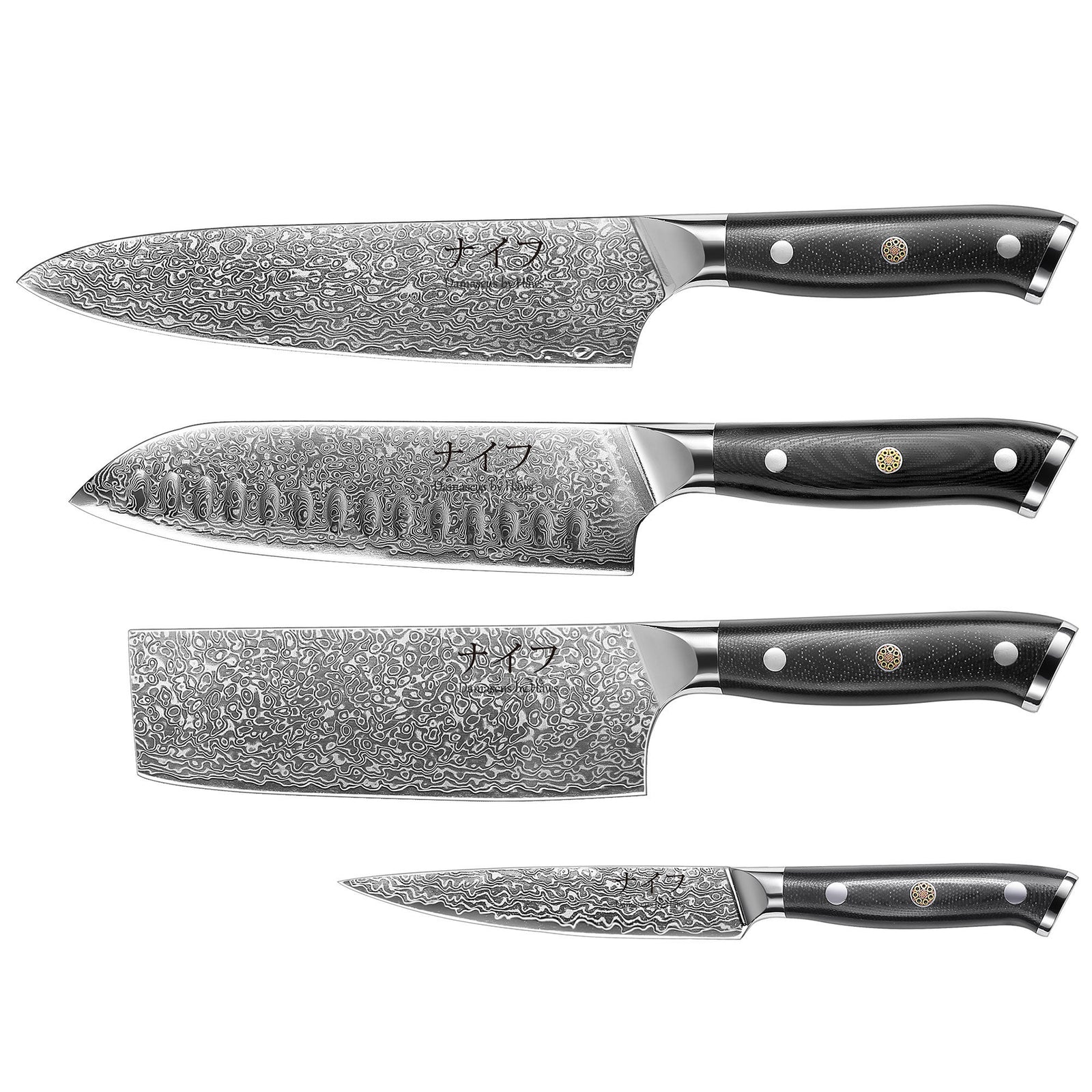 H ws H ws Knivsæt 4 dele – produktvisning (Knivsæt)