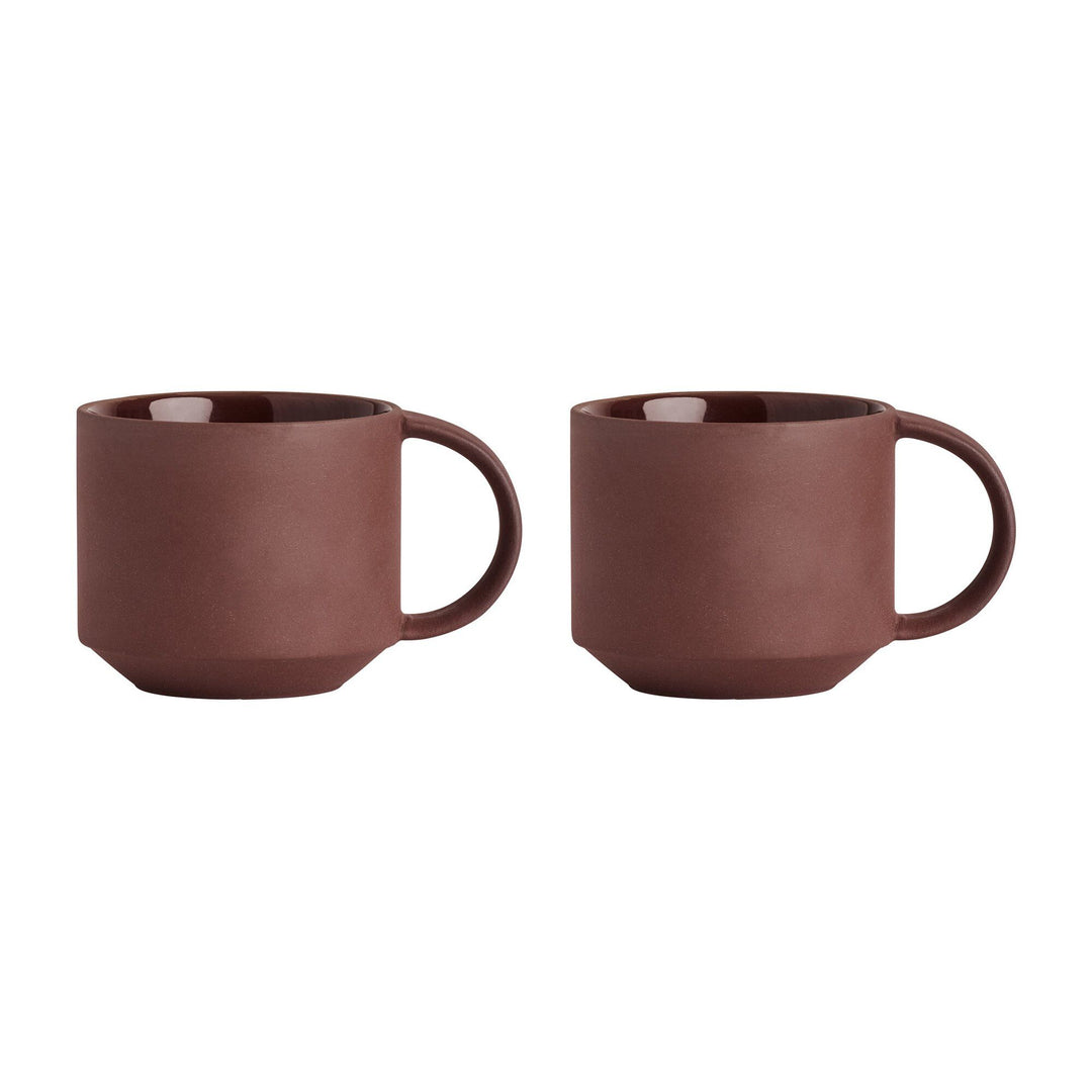 Oyoy living design Oyoy living design Yuka kop, dark, pakke med 2 – detaljebillede (Krus)