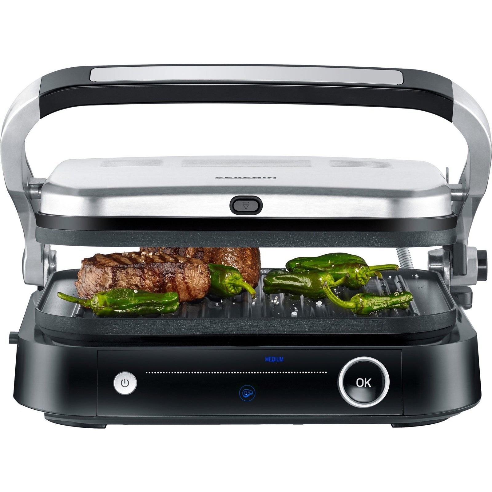 Severin Severin Premium Optigrill pressegrill – produktvisning (Bordgrill)