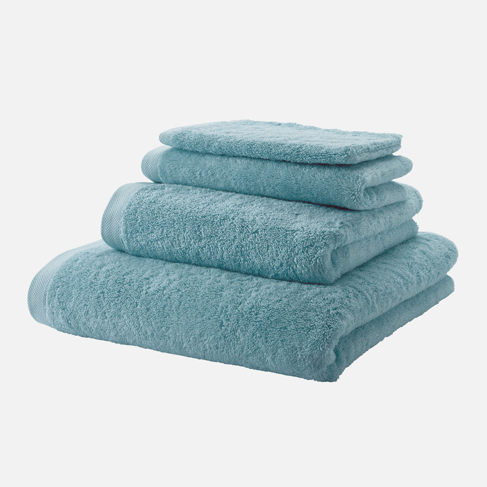 Produktbillede af LONDON Håndklæde egyptisk bomuld Turkis 100x150 cm på tilbud i høj kvalitet