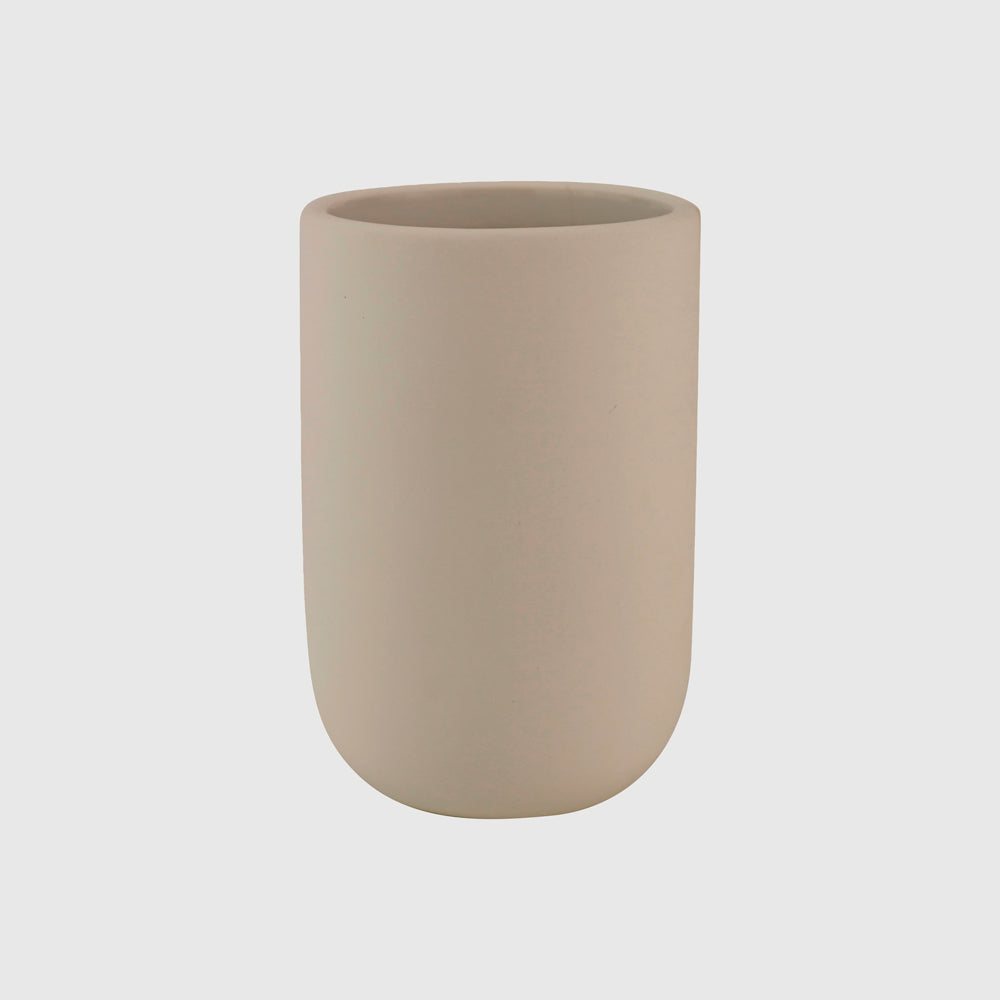 Produktbillede af LOTUS Tandbørstekrus Sand på tilbud i høj kvalitet