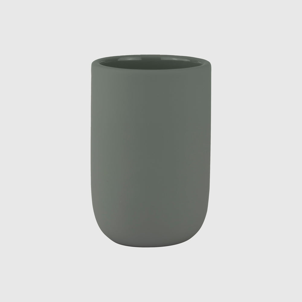 Produktbillede af LOTUS Tandbørstekrus Støvet grøn på tilbud i høj kvalitet