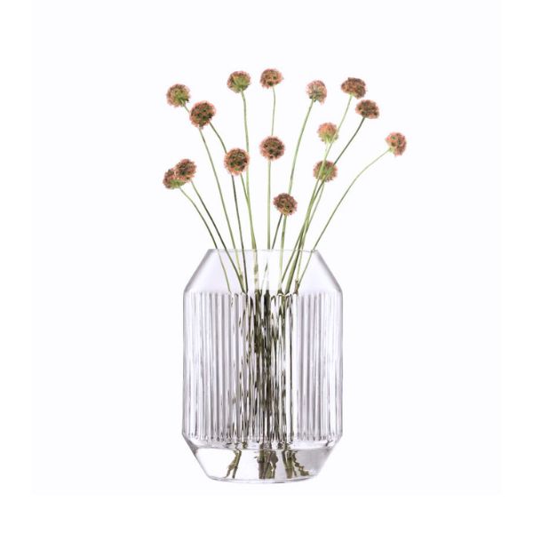 Produktbillede af Vase/lyseholder Rotunda Lsa 25,8x17,8x17,8cm på tilbud – premium kvalitet og detaljer