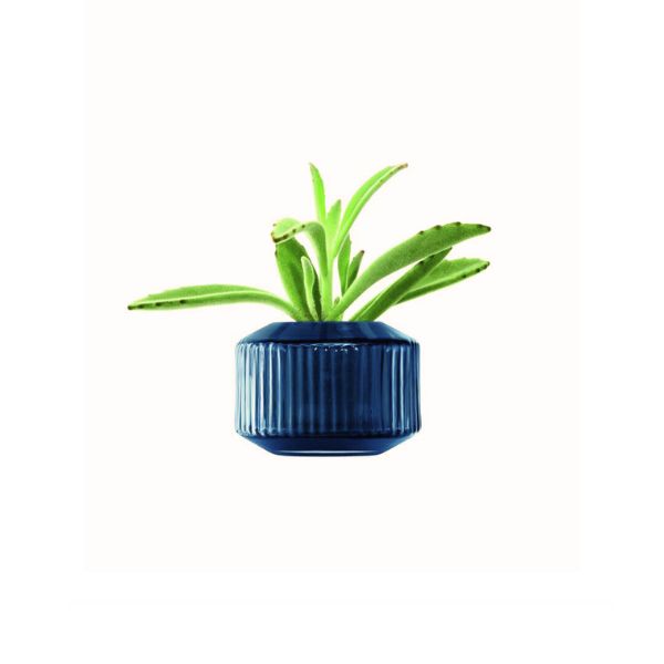 Produktbillede af Lyseholder/vase Rotunda Safir Lsa 7,2x10x10cm på tilbud – premium kvalitet og detaljer