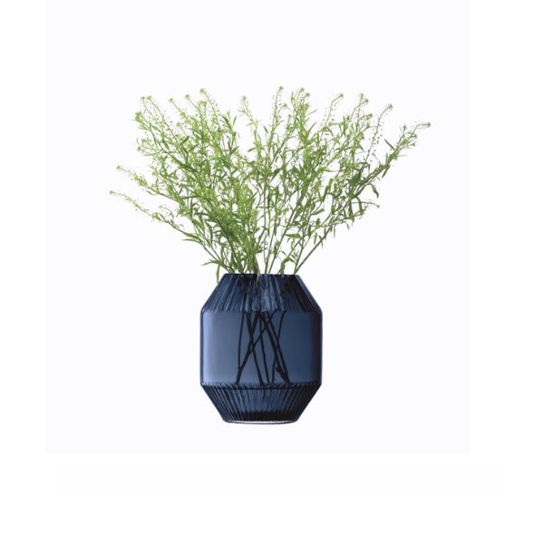 Produktbillede af Vase Rotunda Safir Lsa 20x16,5x16,5cm på tilbud – premium kvalitet og detaljer