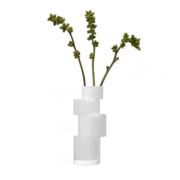 Produktbillede af Vase Tier Kridhvid Lsa 35x15x15cm på tilbud – premium kvalitet og detaljer