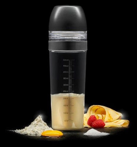 Produktbillede af Lurch Dej Shaker 0,75l Grå/transparent på tilbud i premium kvalitet