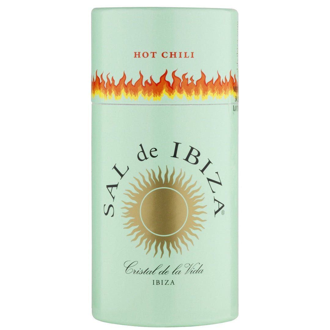 Sal de ibiza Sal de ibiza Granito havsalt med chili 75 g – frontbillede (Salt)
