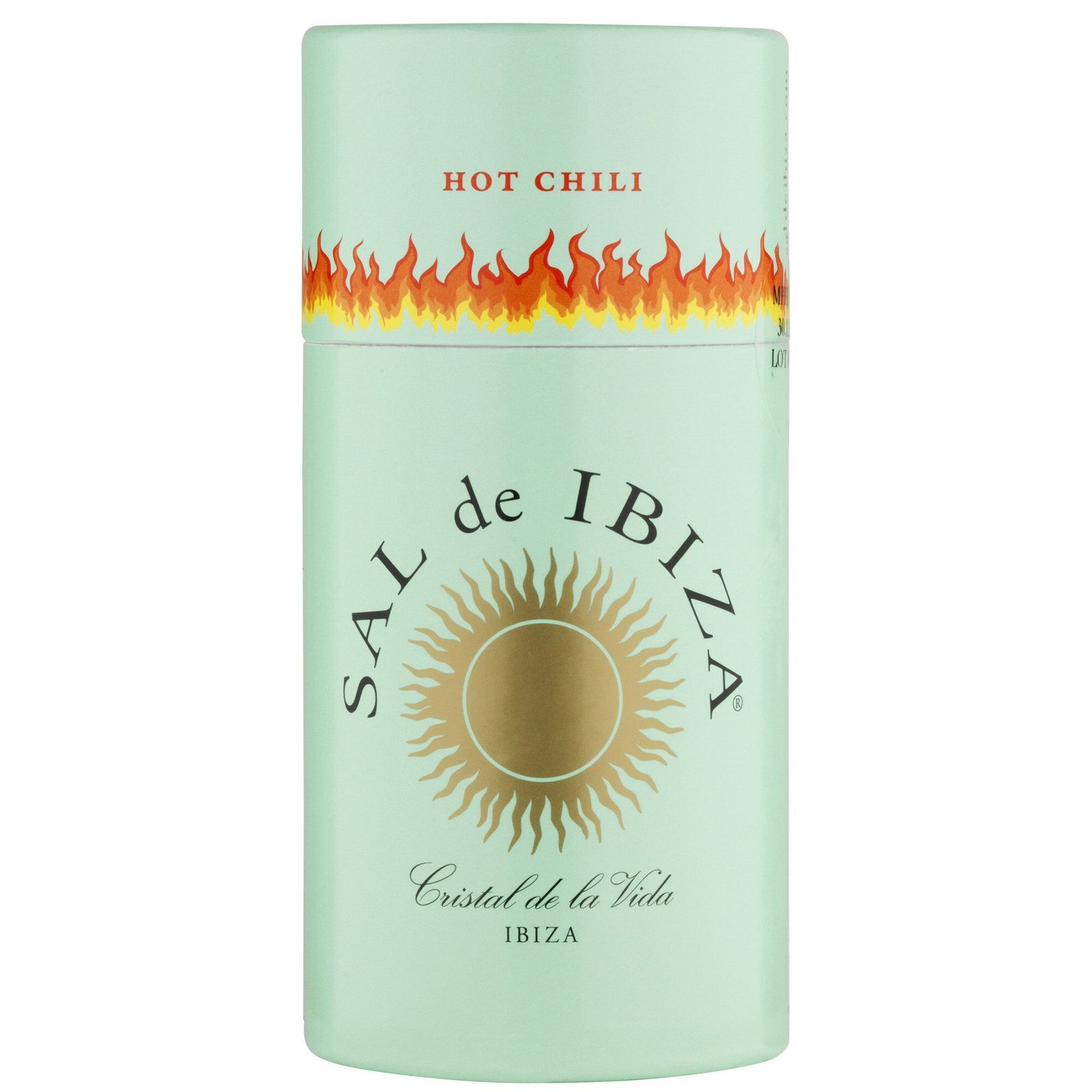 Sal de ibiza Sal de ibiza Granito havsalt med chili 75 g – frontbillede (Salt)