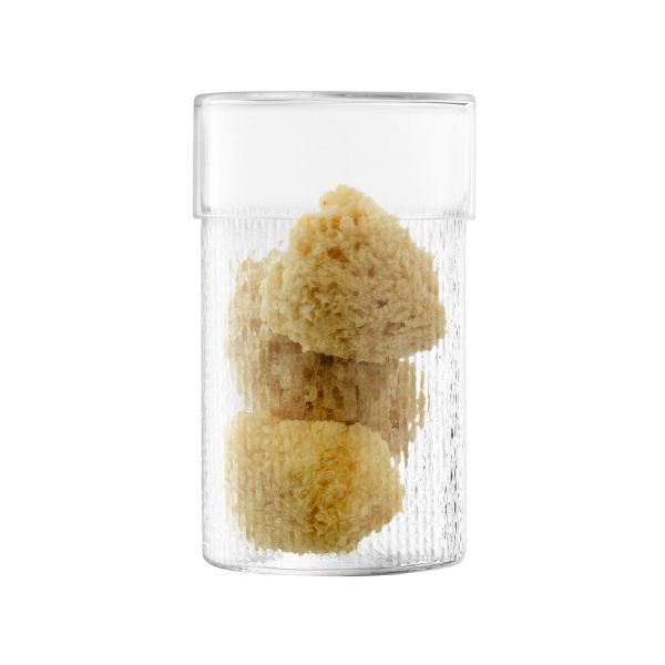 Produktbillede af Beholder Med Låg Flettet Lsa Ø15cm H24.5cm på tilbud – premium kvalitet og detaljer