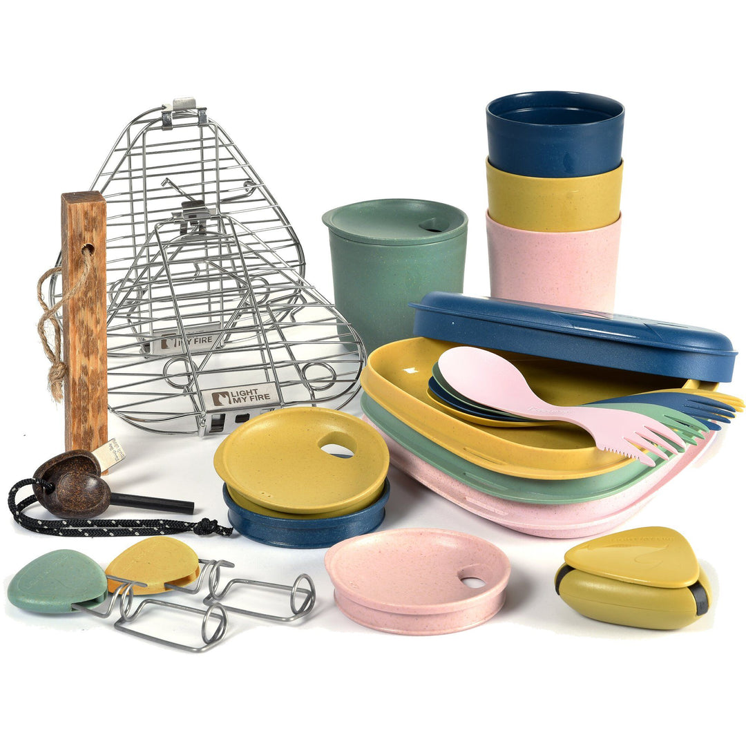 Light my fire Light my fire CampKit for 4, nature mix – frontbillede (Friluftsliv)