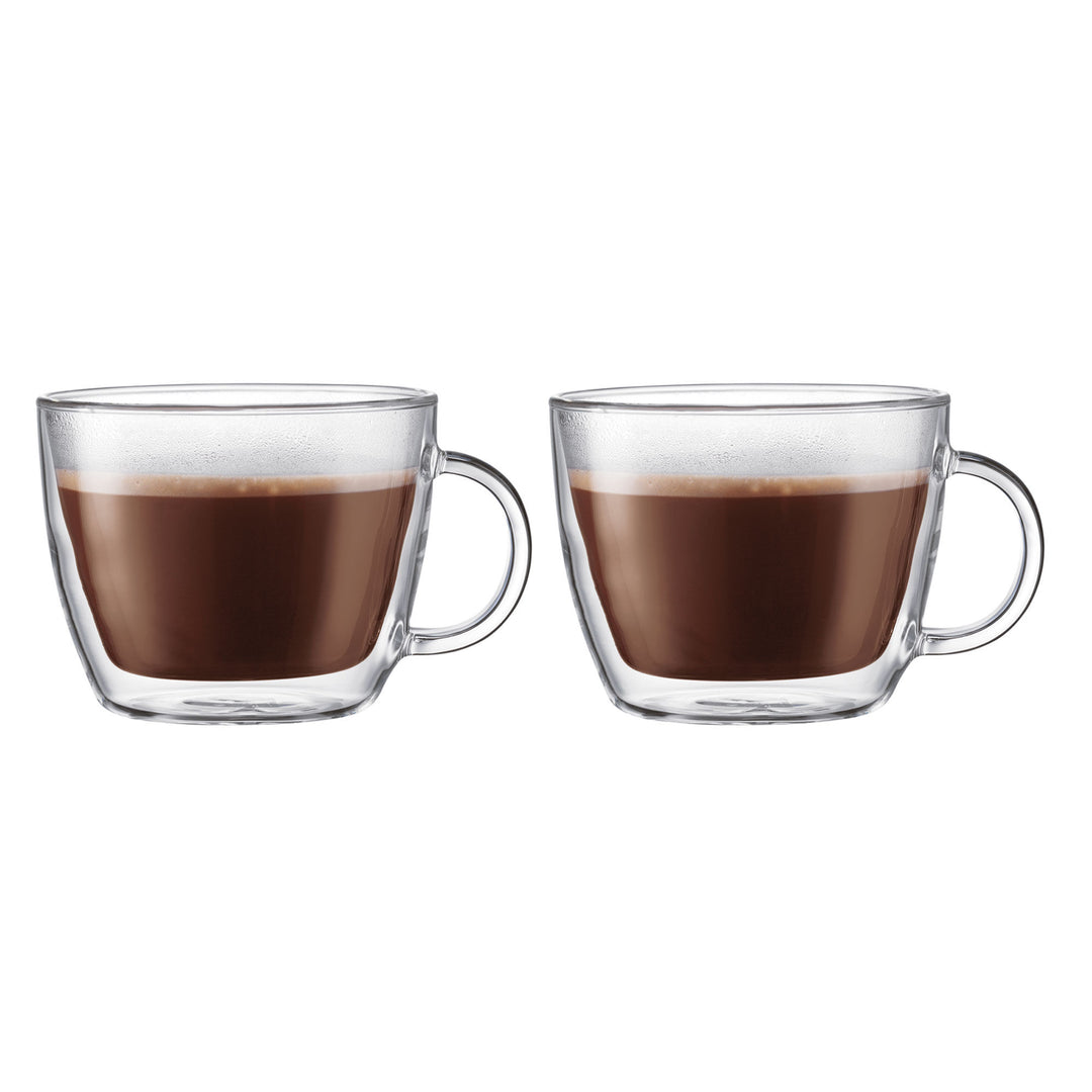 Bodum Bodum BISTRO dobbeltvægget glas m. hank - 2 stk. – produktfoto (Glas)