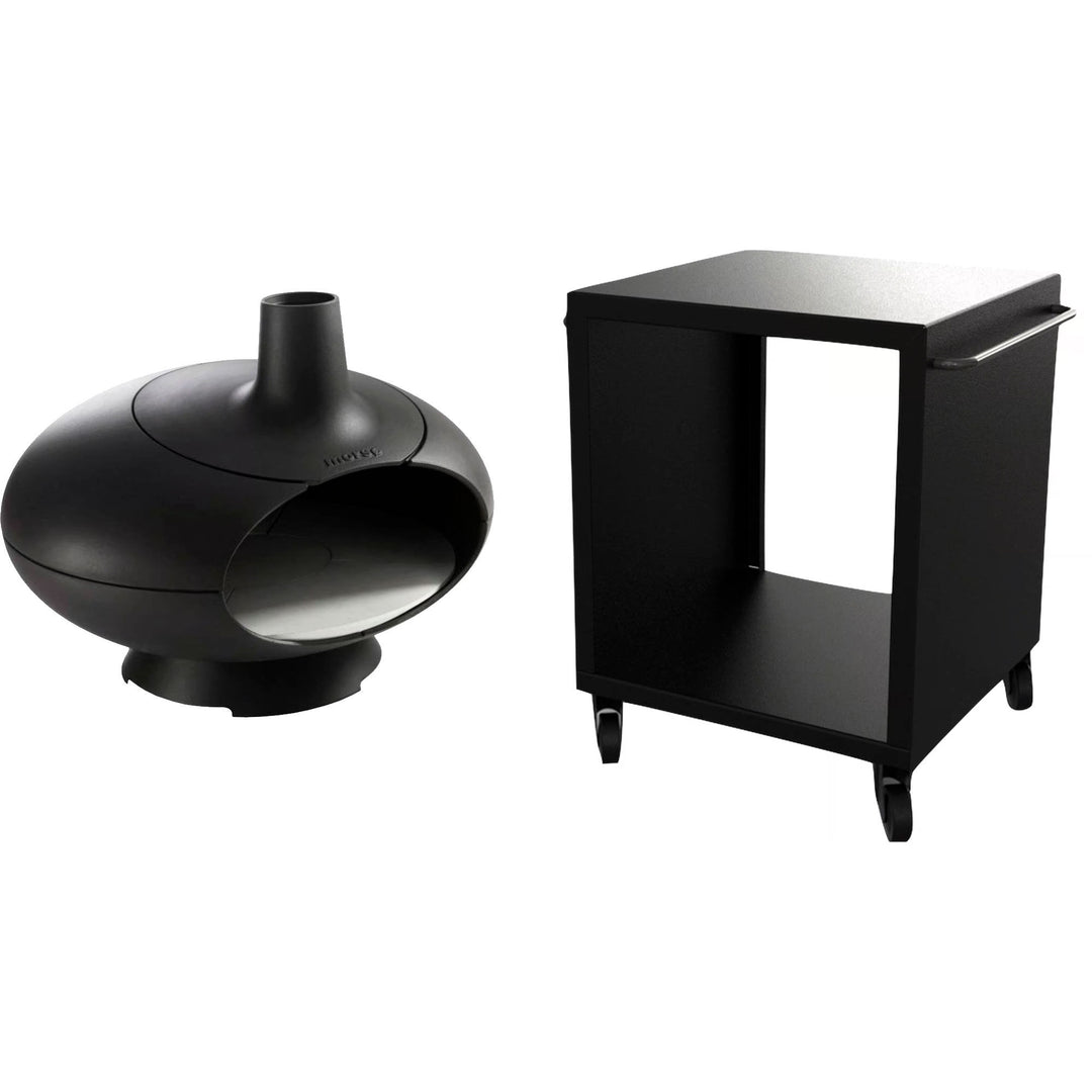 Morsø Morsø Forno Grill og Terra Udebord 60x60 cm – billede i brug (Pizzaovne)