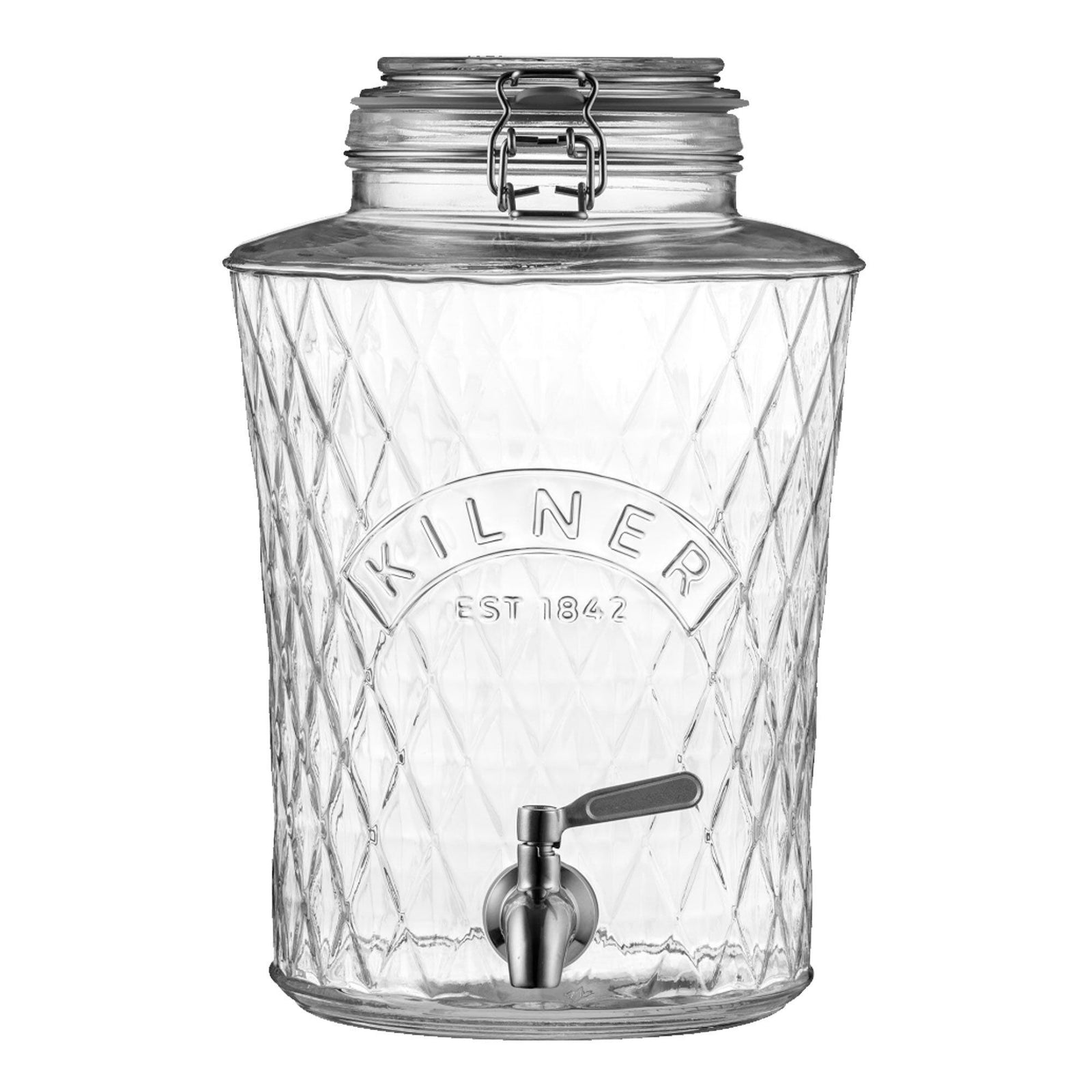 Kilner Kilner Diamond Beholder med taphane 5 liter – produktfoto (Beholder)