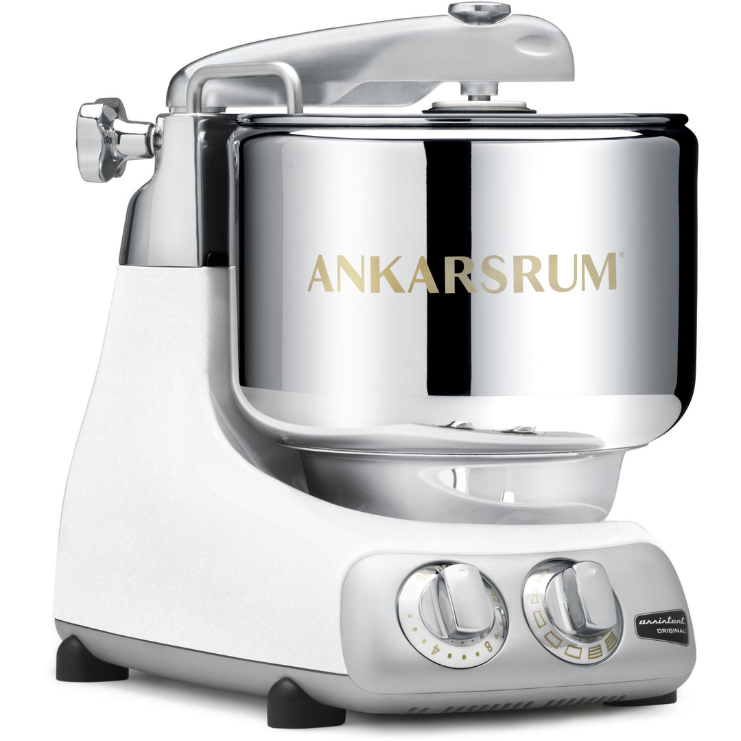 Ankarsrum Ankarsrum AKM 6230 køkkenmaskine blank hvid – close-up (Røremaskiner)