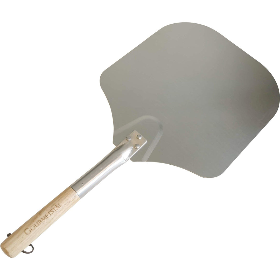 Gourmetstål Gourmetstål Pizzaspade i aluminium – frontbillede (Pizzaspade)