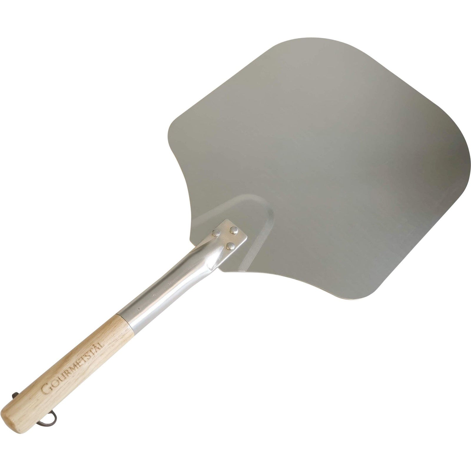 Gourmetstål Gourmetstål Pizzaspade i aluminium – frontbillede (Pizzaspade)