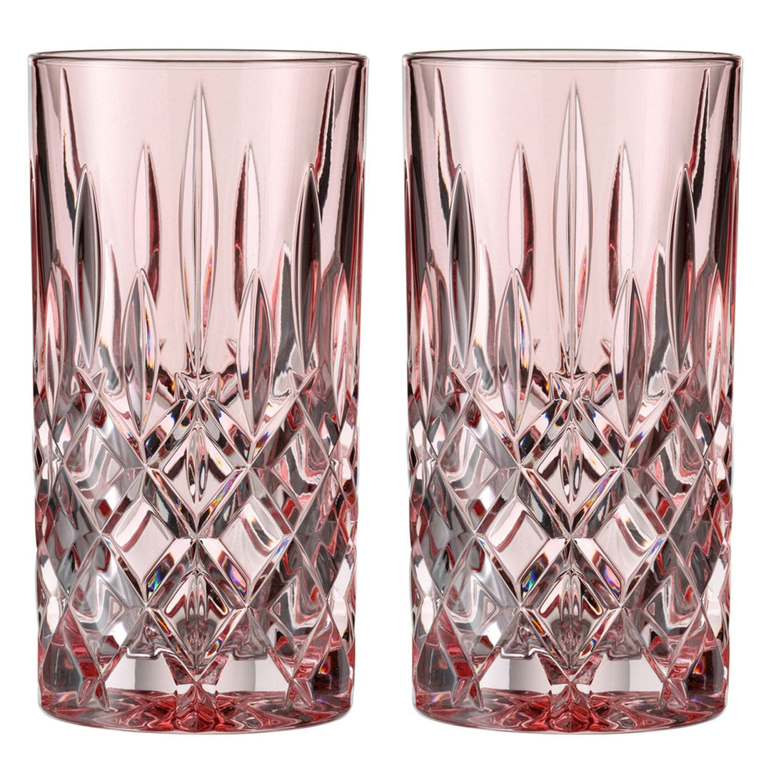 Nachtmann Nachtmann Noblesse longdrinkglas, rosé, 2 stk. ❤ billede i brug (Longdrinkglas)