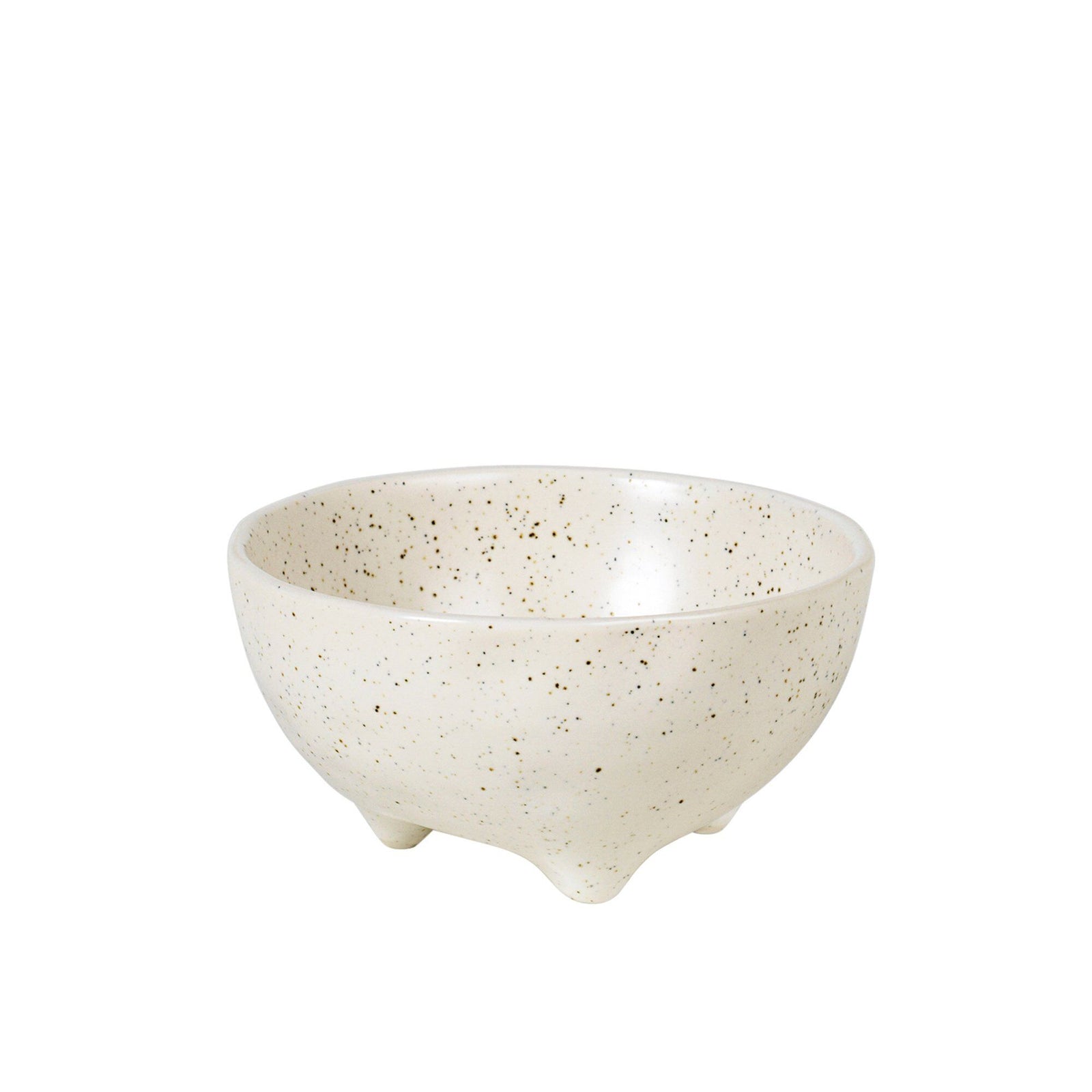 Broste Broste Nordic Vanilla skål med fødder 11 cm – close-up (Skål)