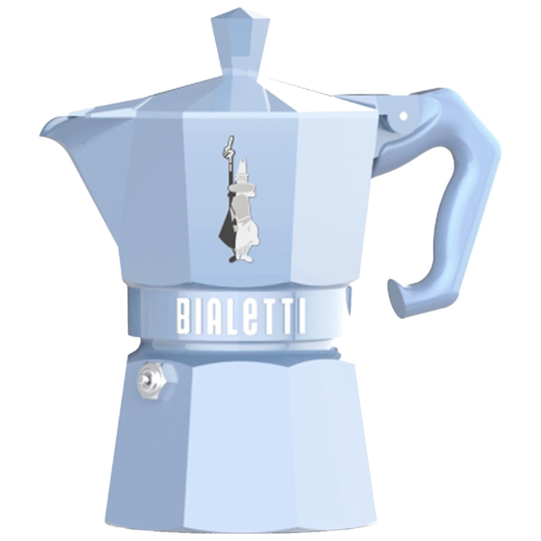 Bialetti Bialetti Mokkabrygger 3 kopper, blå – detaljebillede (Kaffemaskiner)