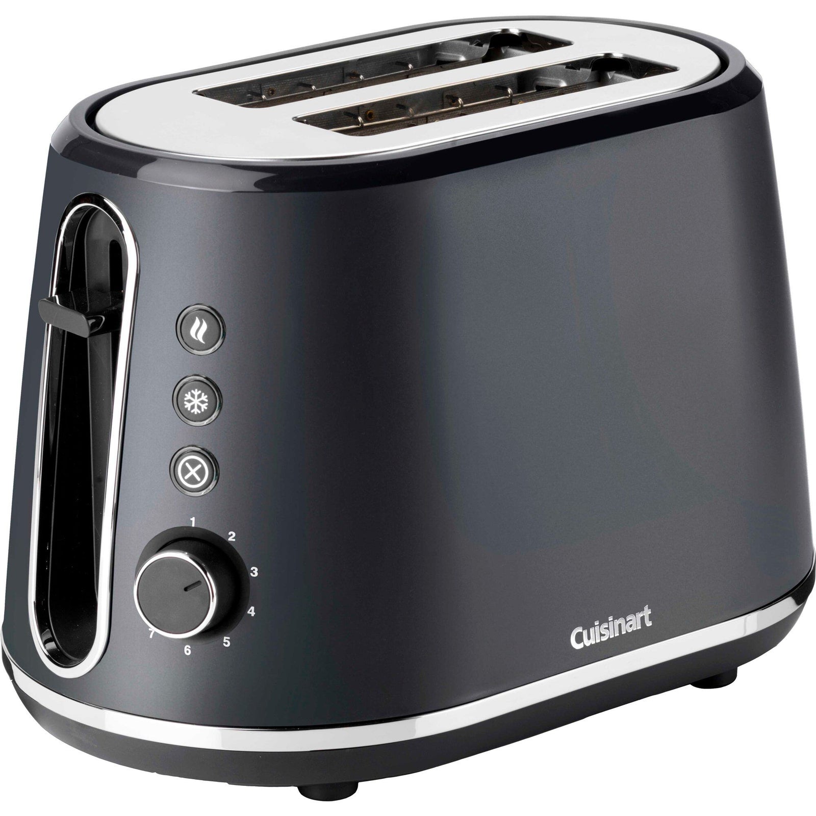 Cuisinart Cuisinart CPT780E 2 skiver brødrister sort – close-up (Brødristere)