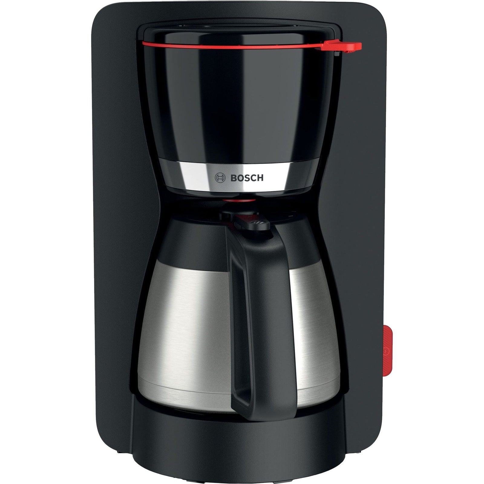 Bosch Bosch MyMoment Kaffemaskine med termokande, sort – close-up (Kaffemaskiner)