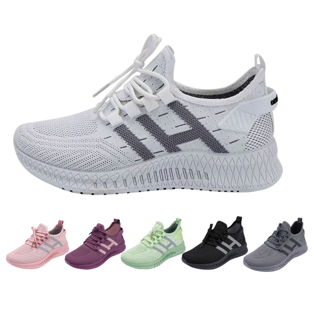 Produktbillede af Køb Løbesko/Sneakers til kvinder åndbare og med optimal støddæmpning Lilla / 38 på tilbud