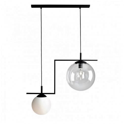 billigt tilbud på Moma loftlampe i sort metal og glas. Udsalg på 3-nordic. Hurtig levering, billig fragt. Spar op til 66%.