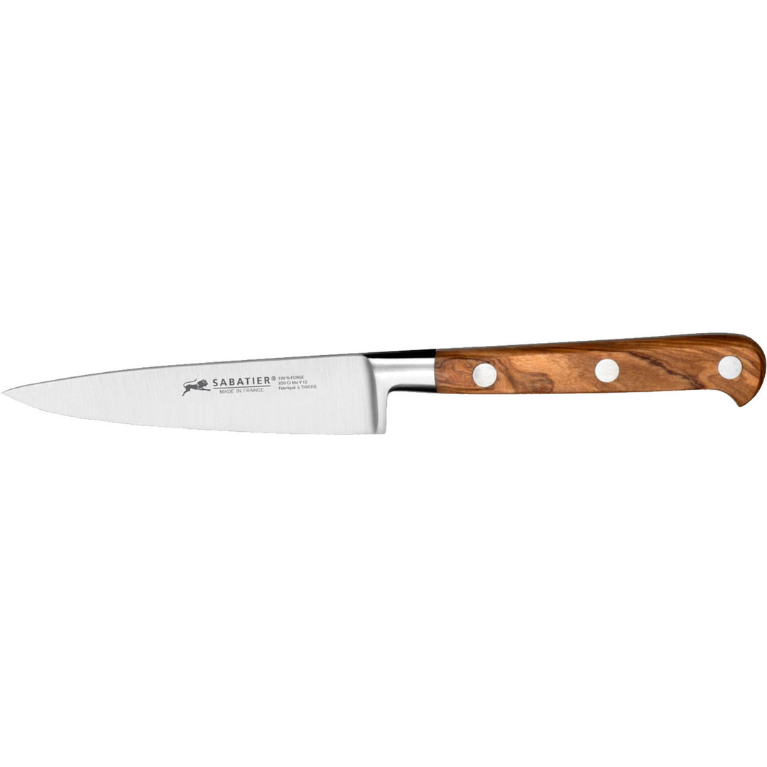 Lion sabatier Lion sabatier Ideal Provence skrællekniv oliventræ 10 cm. – vinkelbillede (Skalknive)