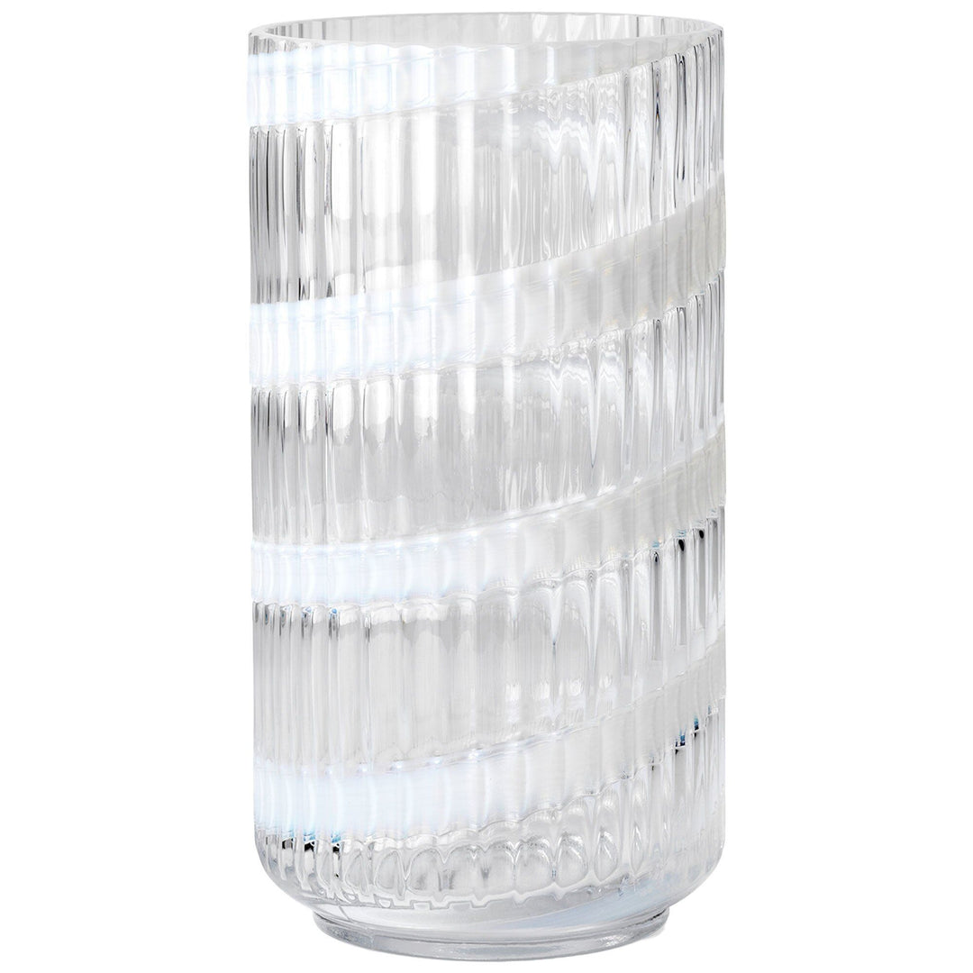 Lyngby porcelæn Lyngby porcelæn Swirl vase 20,5 cm, hvid ❤ billede i brug (Vase)