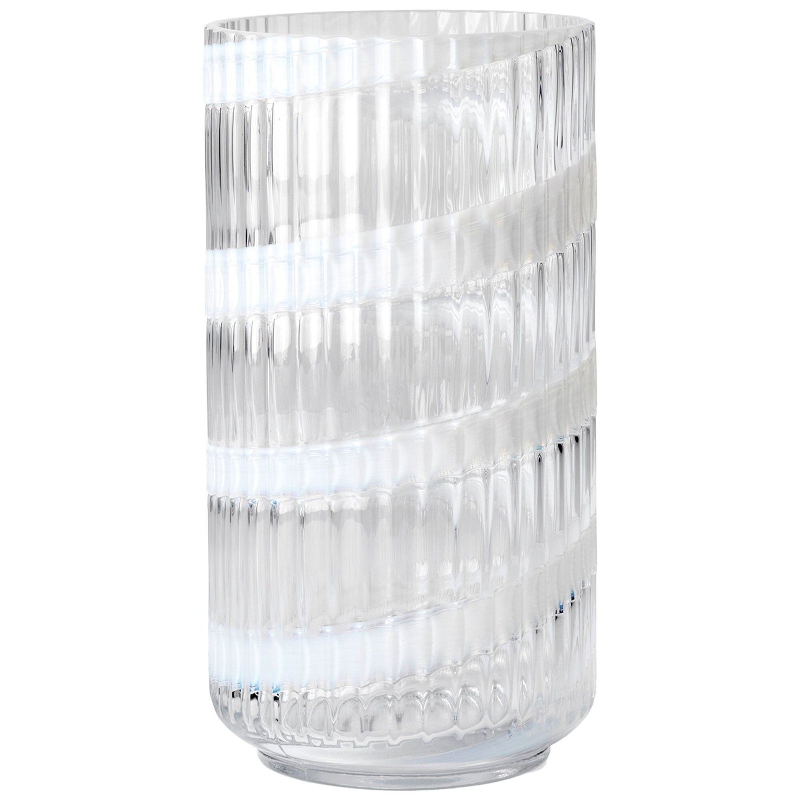 Lyngby porcelæn Lyngby porcelæn Swirl vase 20,5 cm, hvid ❤ billede i brug (Vase)