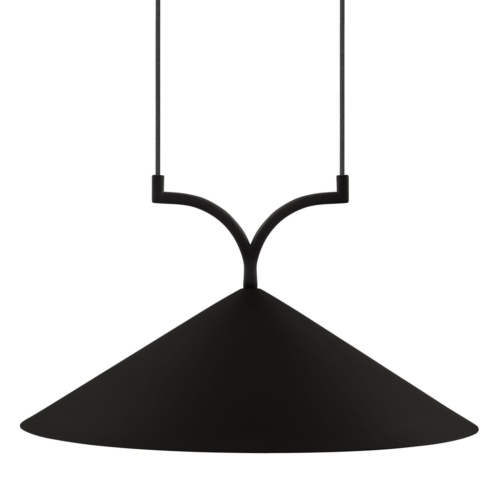 Globen lighting Globen lighting Curve pendel loftlampe 50 cm, sort ❤ billede i brug (Lampe)