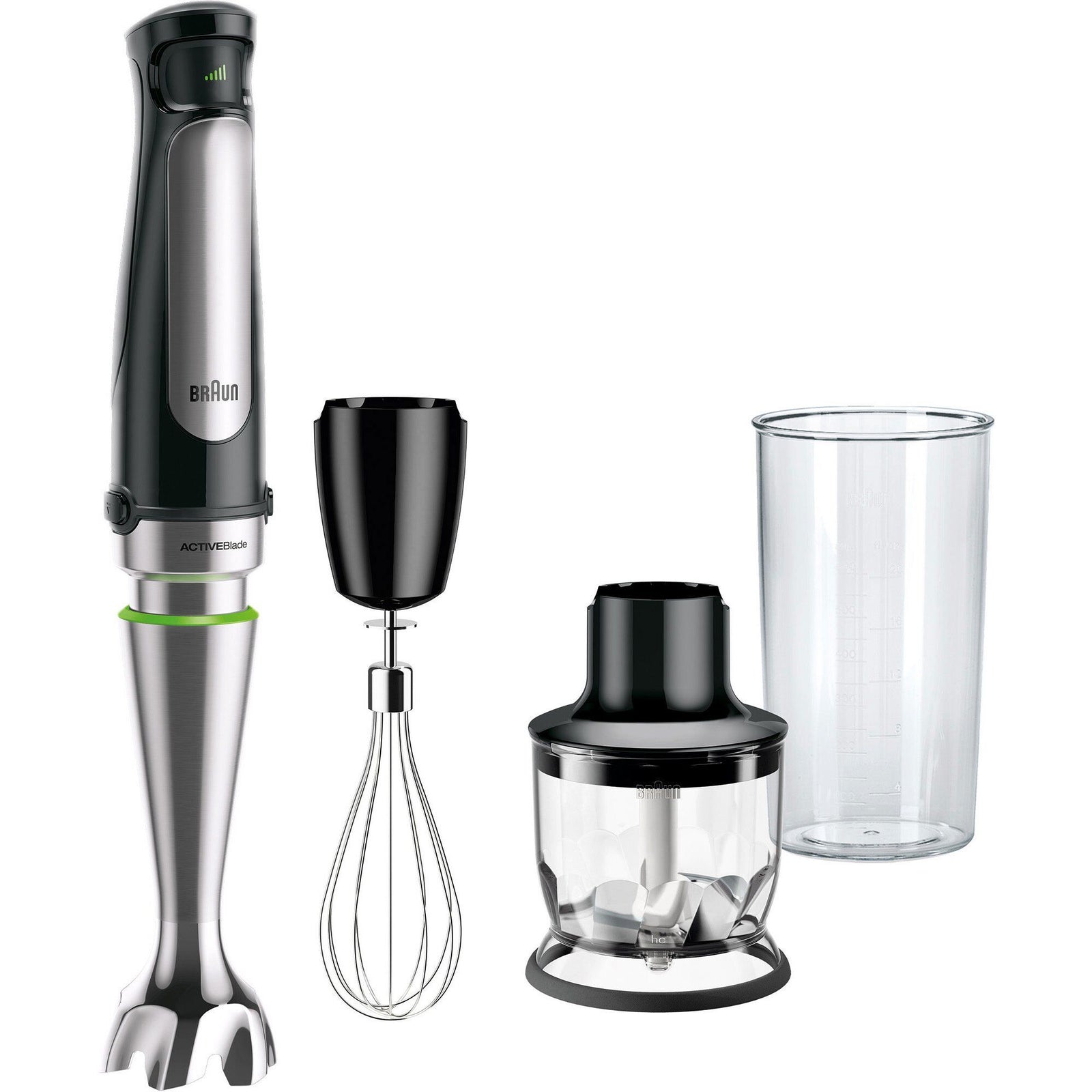 Braun Braun MQ7025X Stavblender – vinkelbillede (Stavblender)