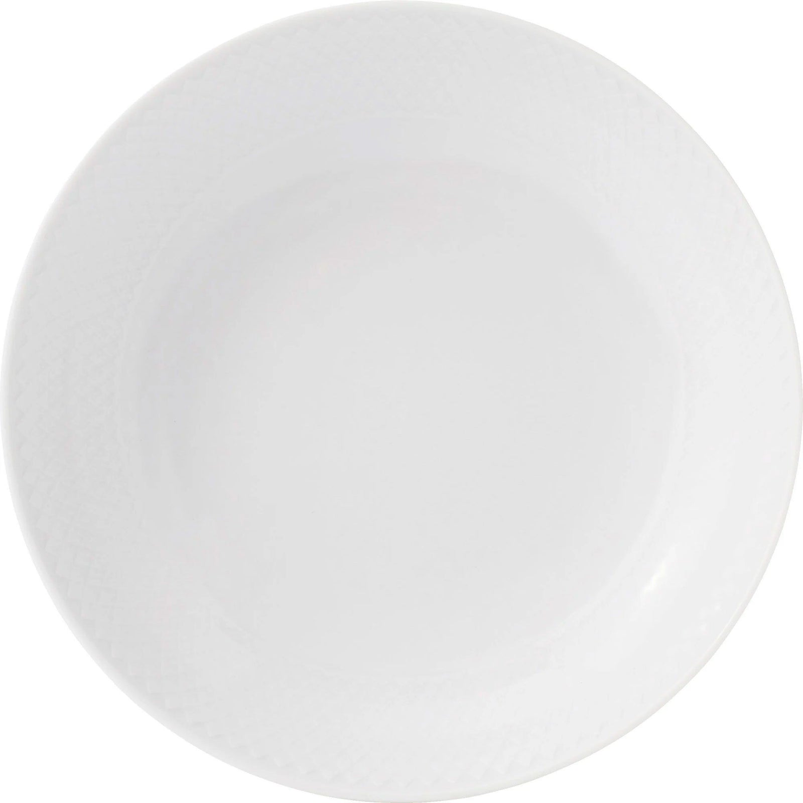 Lyngby porcelæn Lyngby porcelæn Rhombe dyb tallerken, 20 cm. – produktfoto (Dyb tallerken)