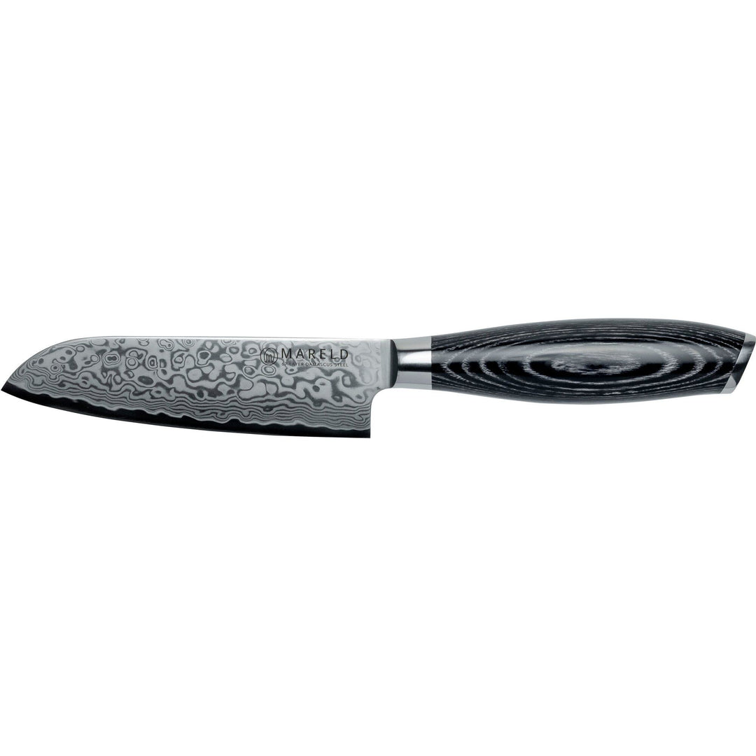 Mareld Mareld Akio santokukniv 13 cm, sort – produktbillede (Santokuknive)