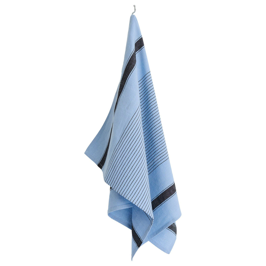 Hay Hay Linear Viskestykke, sky blue – produktvisning (Køkkenhåndklæde)