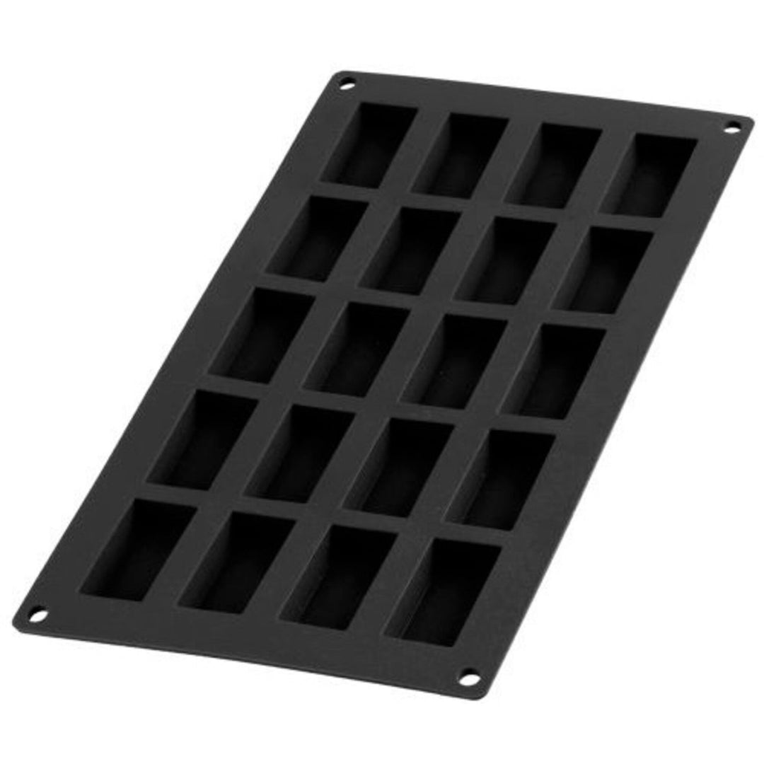 Lékué Lékué Mini financier silikoneform, sort – detaljebillede (Siliconeform)