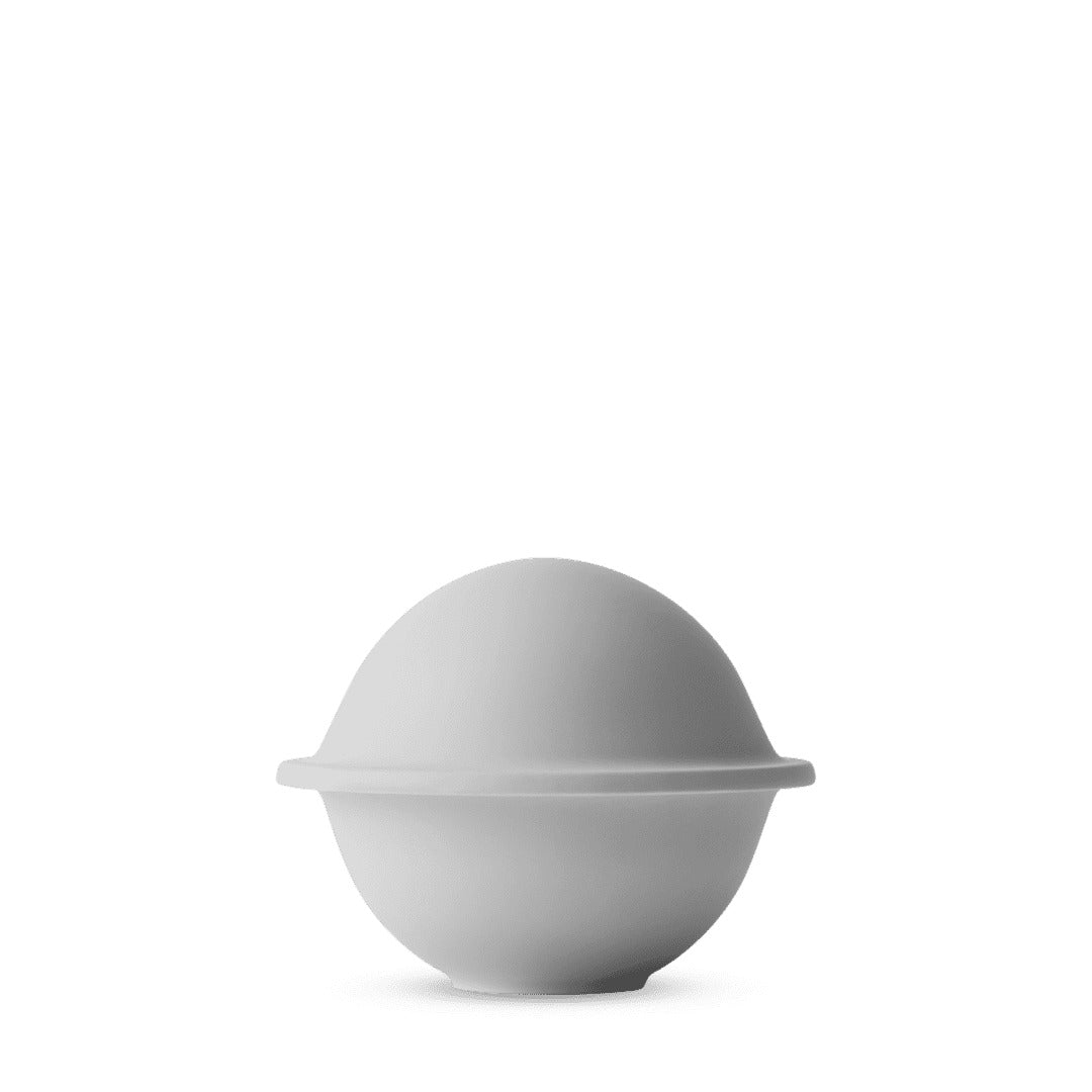 Produktbillede af Lyngby Porcelæn Chapeau Bonbonniere Ø16 cm lys grå porcelæn i premium kvalitet