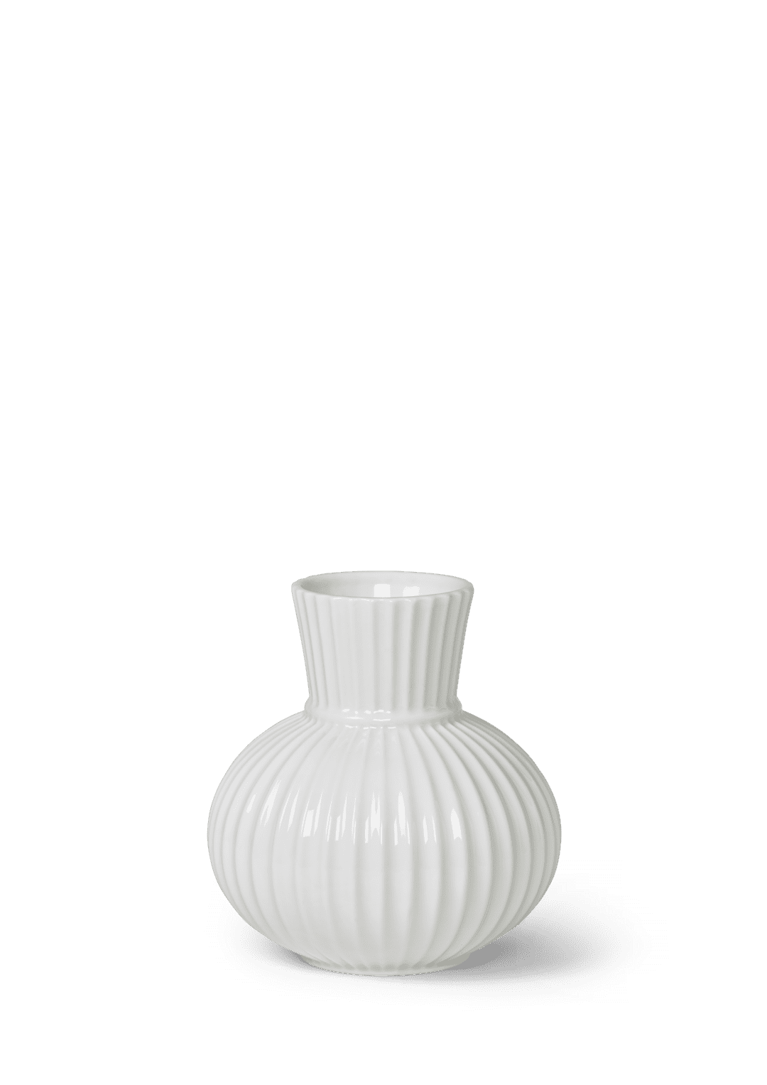 Produktbillede af Lyngby Porcelæn Lyngby Tura Vase H14.5 cm hvid porcelæn i premium kvalitet