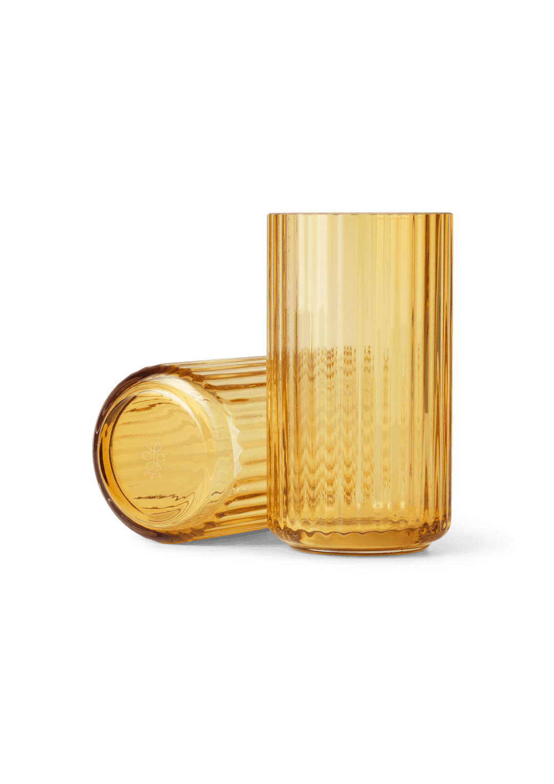 Produktbillede af Lyngby Porcelæn Lyngby Vase H15.5 cm Amber Mundblæst glas i premium kvalitet