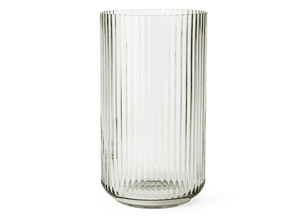 Produktbillede af Lyngby Porcelæn Lyngby Vase H31 cm smoke mundblæst glas i premium kvalitet