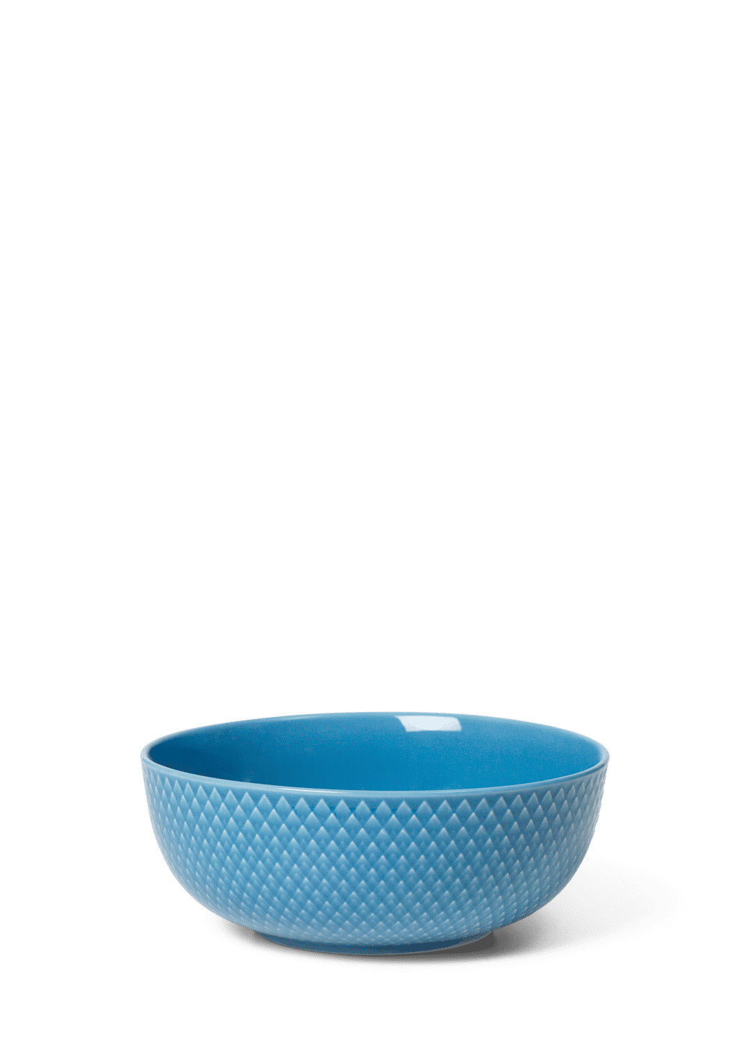 Produktbillede af Lyngby Porcelæn Rhombe Color Skål blå ø15,5 cm i premium kvalitet