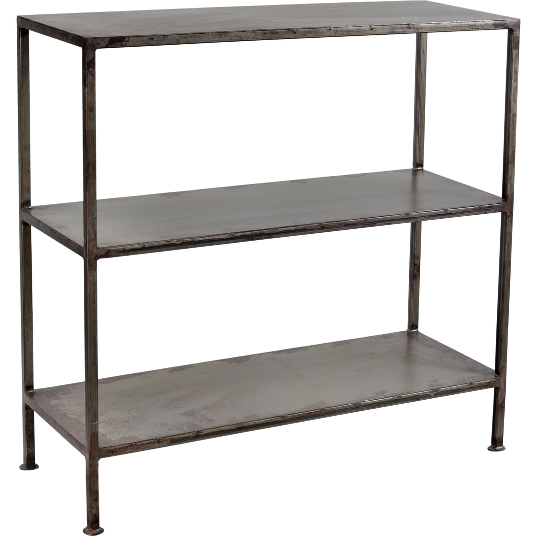 Produktbillede af TRADEMARK LIVING SEATTLE REOL LAV M/3 HYLDER 90 i premium kvalitet